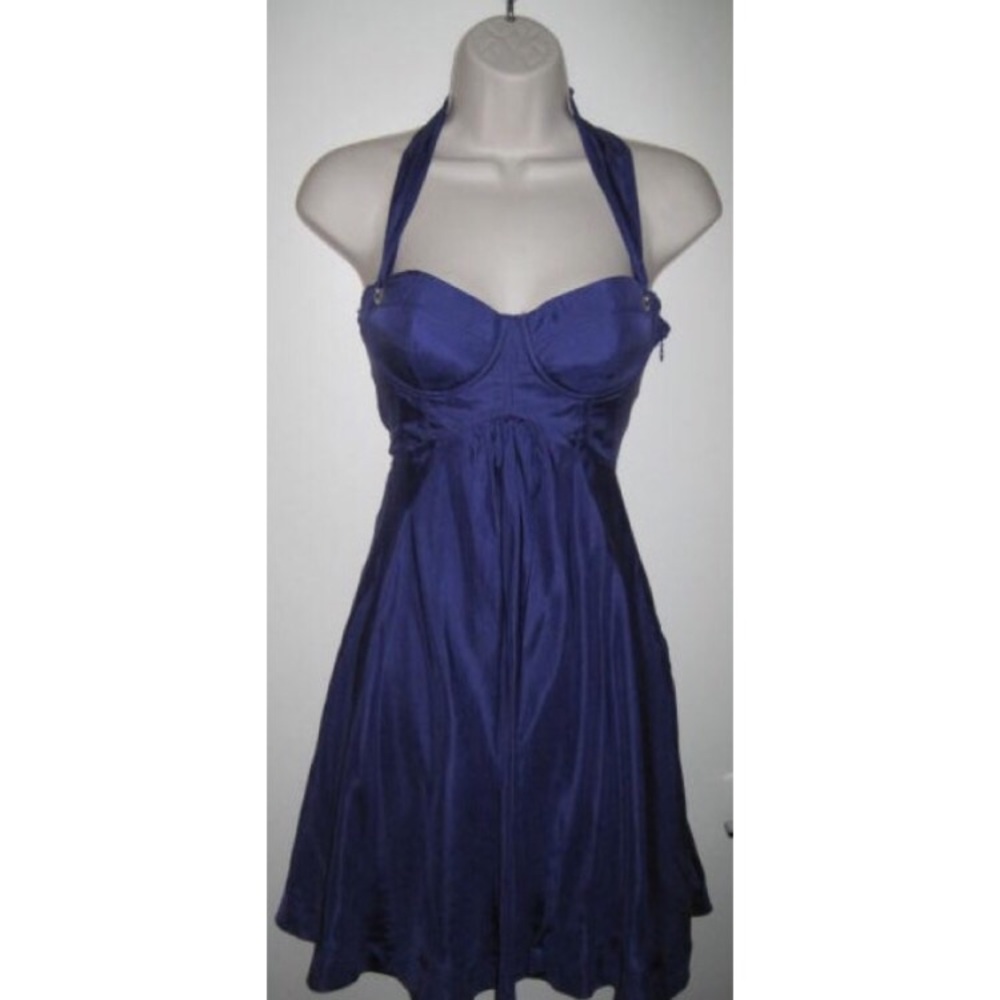 Vintage Purple Marciano Corset Dress
